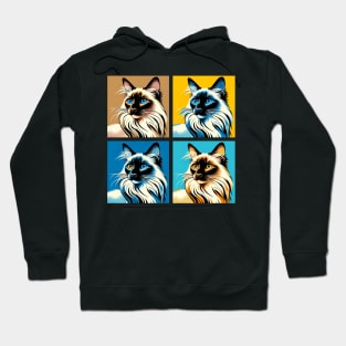 Balinese Pop Art - Cat Lover Gift Hoodie